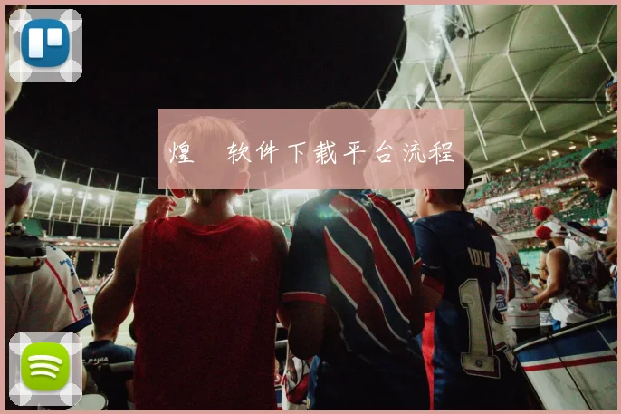 煌璱软件下载平台流程